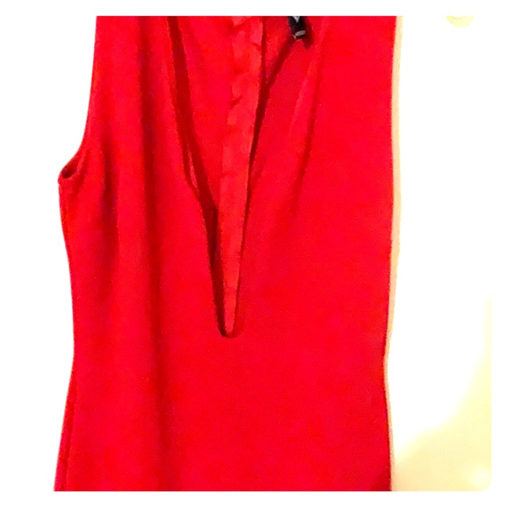 Long Red Dress